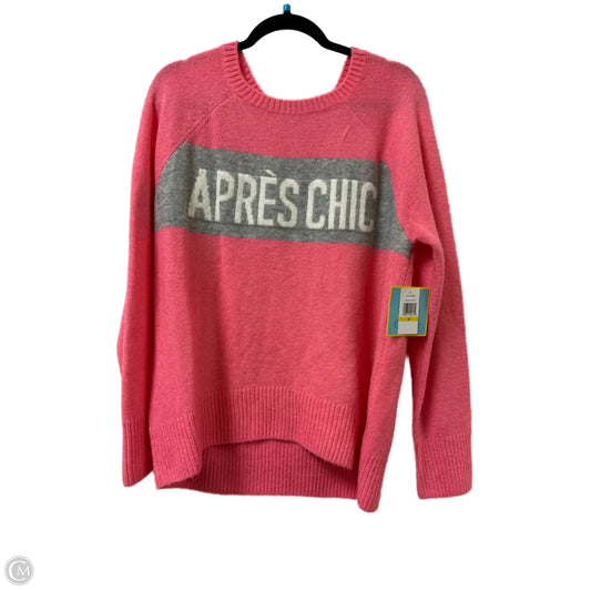 Sweater By Cece In Pink, Size: M