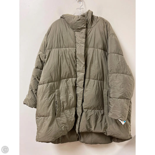 Jacket Puffer & Quilted By Old Navy In Green, Size: 4x