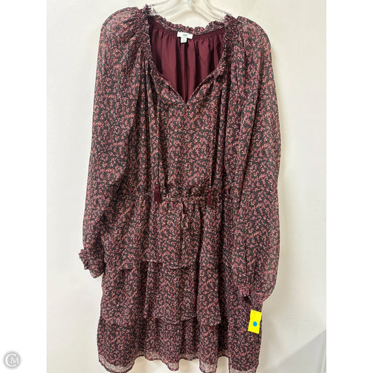 Dress Casual Short By Dip In Purple, Size: 3x