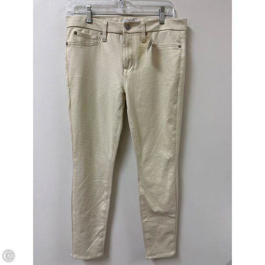 Jeans Straight By 7 For All Mankind In White, Size: 10