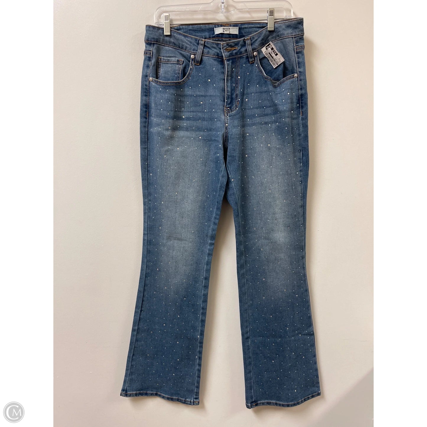 Jeans Boot Cut By Madden Nyc In Blue Denim, Size: 10