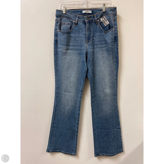 Jeans Boot Cut By Madden Nyc In Blue Denim, Size: 10