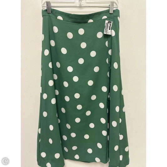 Skirt Midi By Ann Taylor In Green, Size: 6