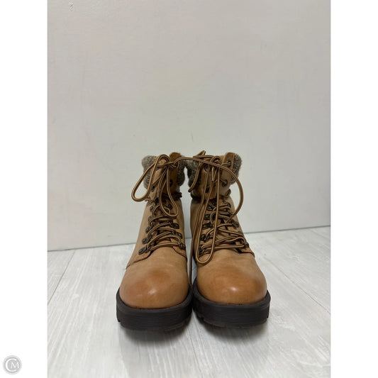 Boots Ankle Heels By Altard State In Brown, Size: 8
