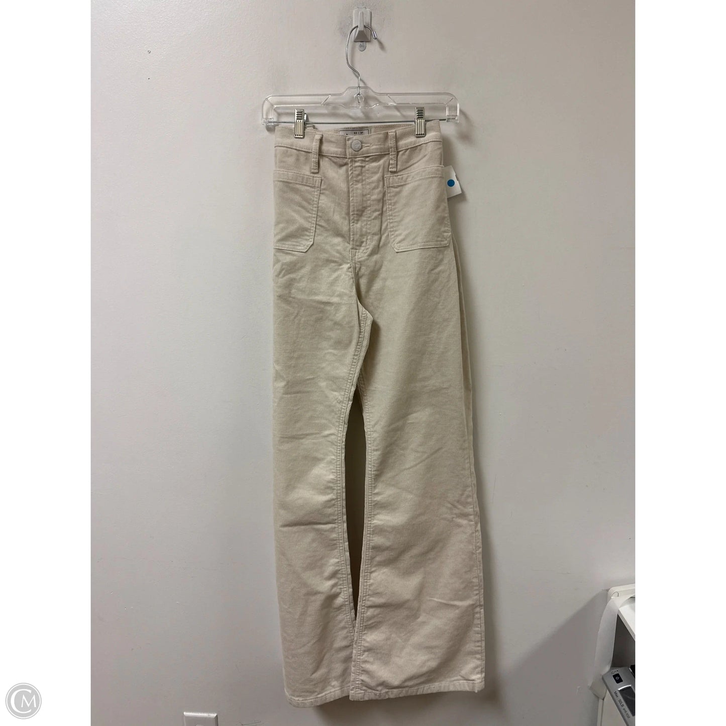 Pants Corduroy By Gap In Cream, Size: 14