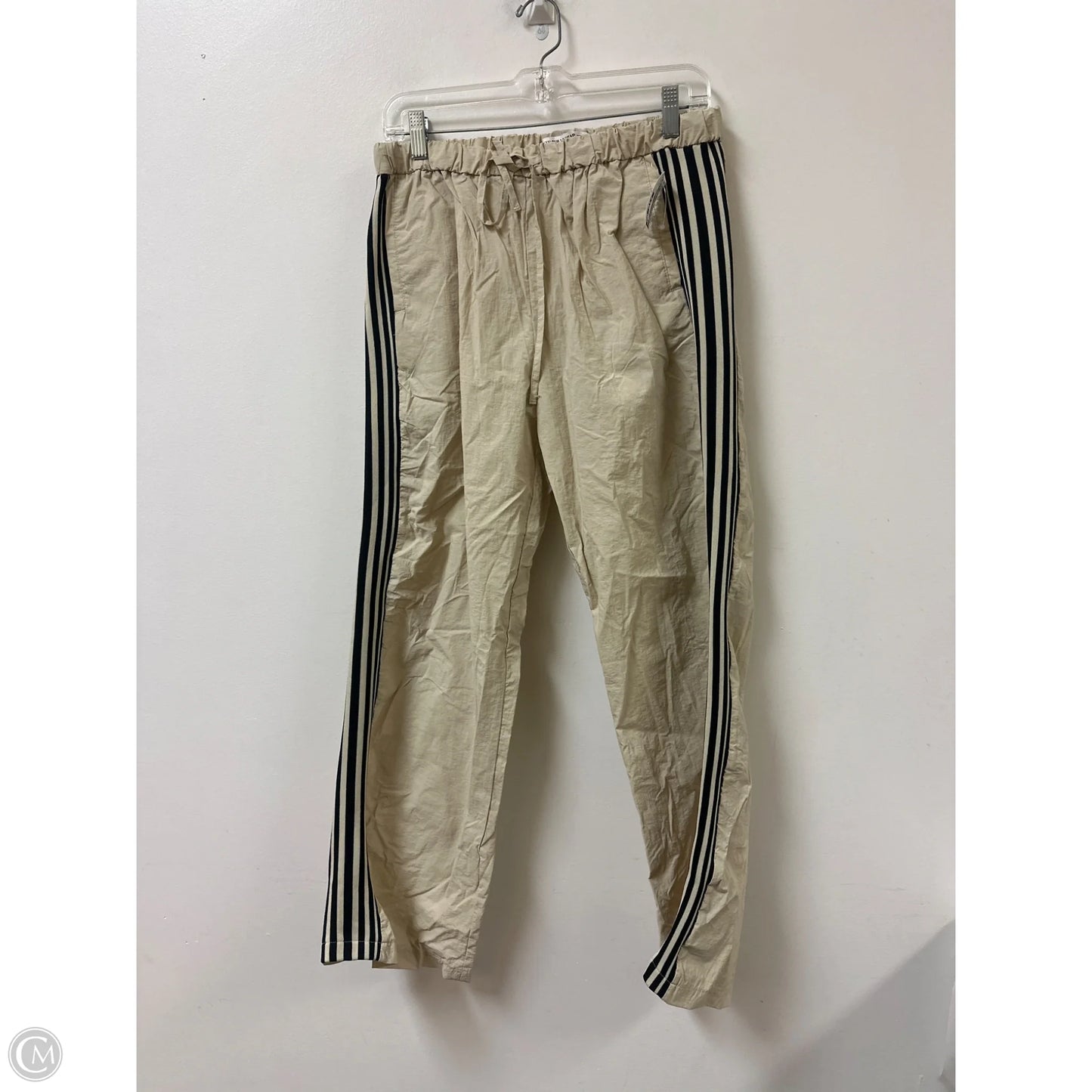 Athletic Pants By Pull&bear In Cream, Size: 12