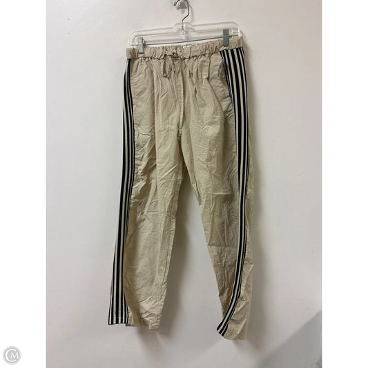 Athletic Pants By Pull&bear In Cream, Size: 12