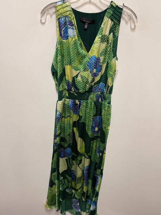 Dress Casual Maxi By White House Black Market In Green & Yellow, Size: 2