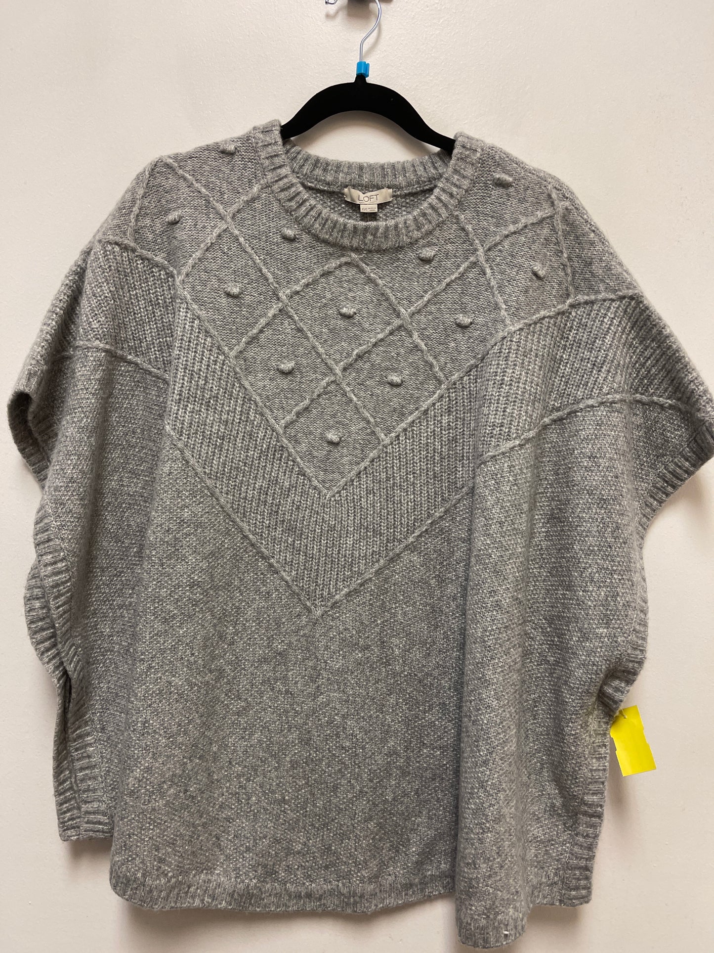 Sweater By Loft In Grey, Size: Xs