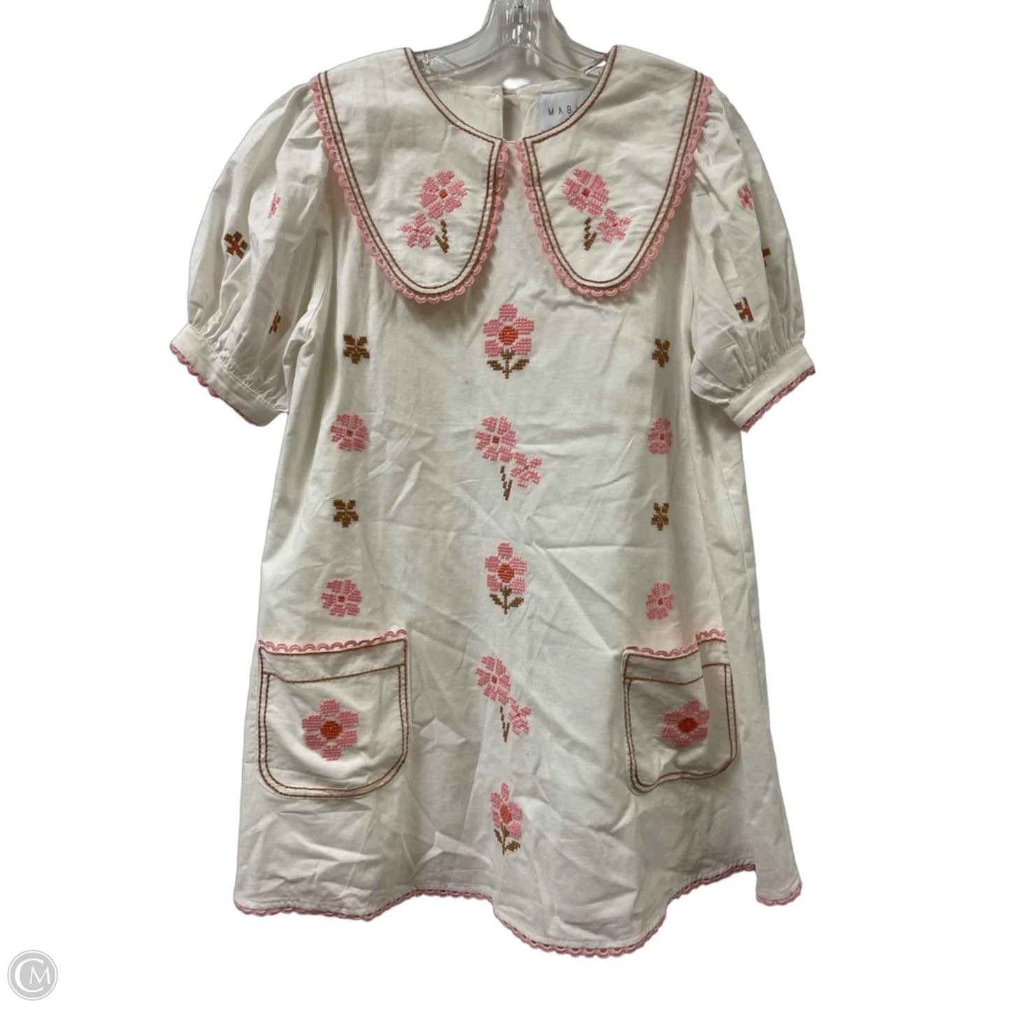 Dress Casual Short By Mable In Cream, Size: S