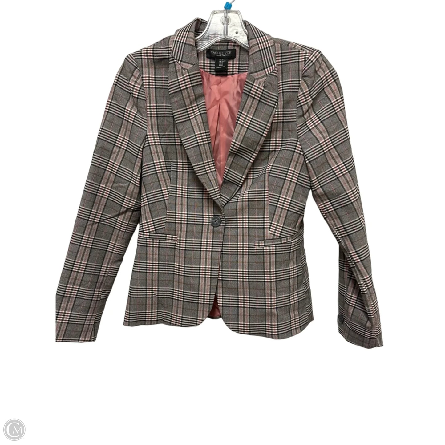 Blazer By Rachel Zoe In Plaid Pattern, Size: Xs
