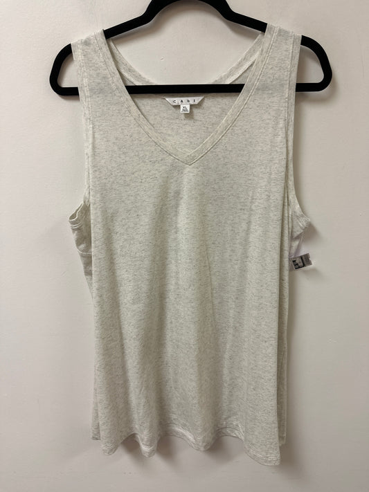 Tank Top By Cabi In Grey, Size:Xl