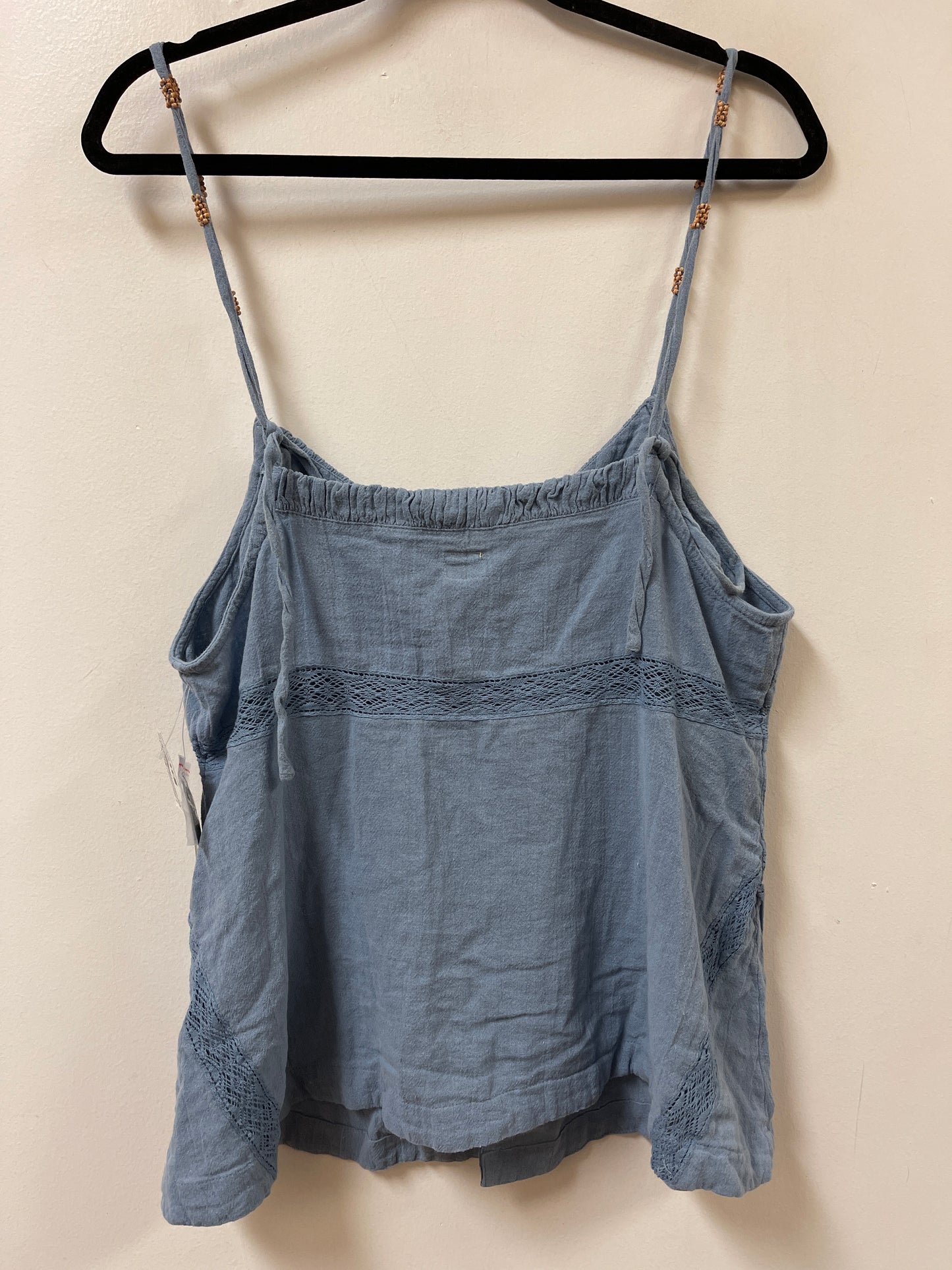 Top Sleeveless By Free People In Blue, Size: L