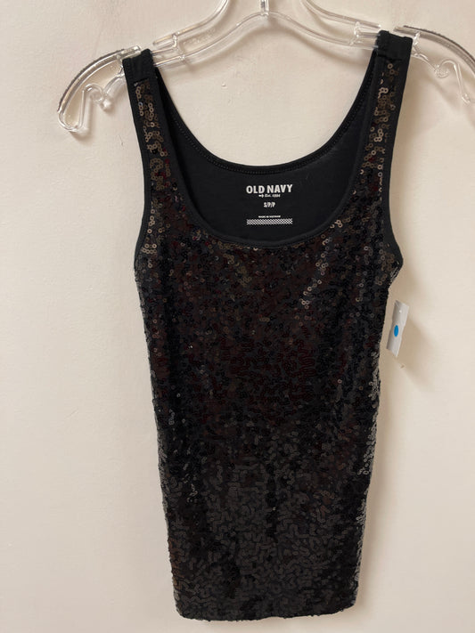 Top Sleeveless By Old Navy In Black, Size:S