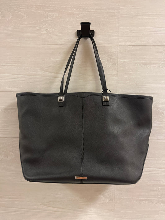 DKNY Bo Town & Country Logo Tote Bag Color: Warm Grey/Black